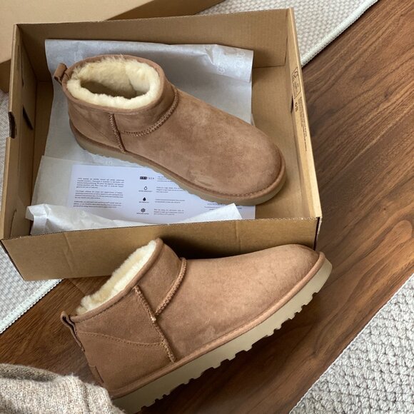 UGG Classic Ultra Mini Boots chestnut - Picture 3 of 6